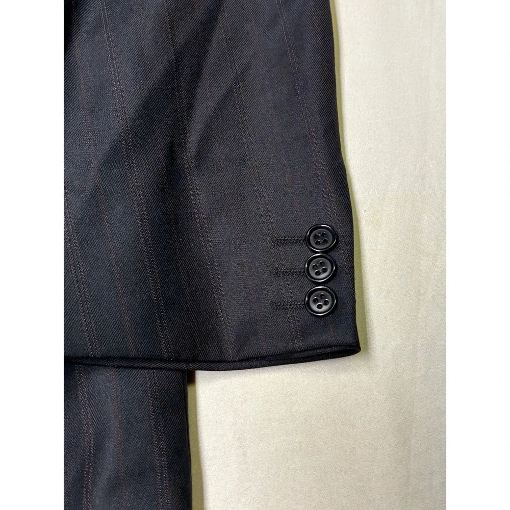 Canali Proposta Boyds Philadelphia Mens Blazer Super 120s Wool Black 40L Italy